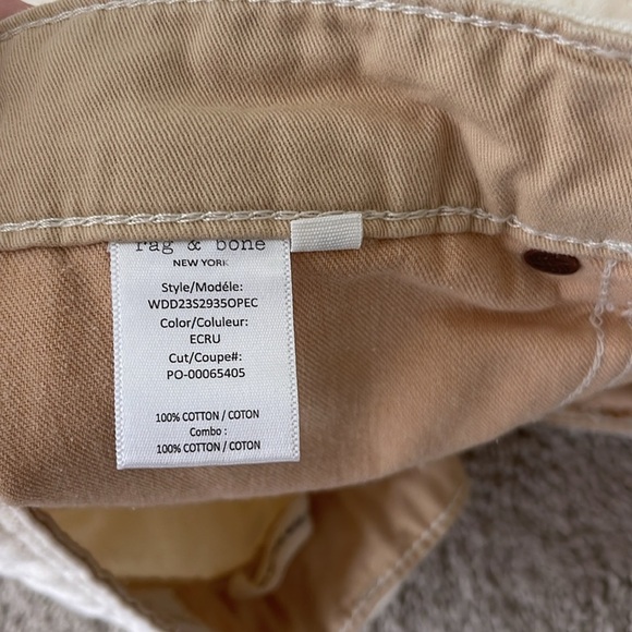 Rag & Bone Mid Rise Wide Leg Jean Size 28 - Picture 7 of 8